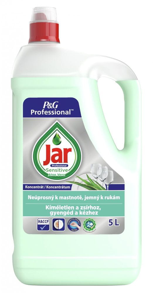 Jar Professional Sensitive Koncentrovaný Tekutý Prostriedok Na Umývanie Riadu 5l 